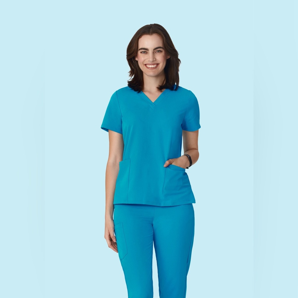 NWOT Mandala Scrubs Azure XS/XSP, High Waisted Joggers